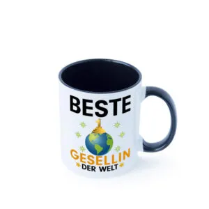 Welt Beste Gesellin | Handwerkerinnen Farbige Tasse - Kaffeetasse / Geschenk / Familie