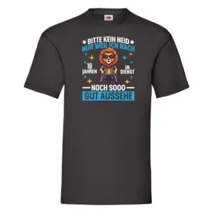 19 Jahre im Dienst | Arbeitsjubiläum | Arbeit T-Shirt Schwarz