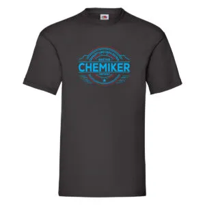 100 % Sicher: Chemiker | Chemie | Labor T-Shirt Schwarz