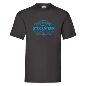 100 % Sicher: Stuckateur | Innenausbau | Beruf T-Shirt Schwarz