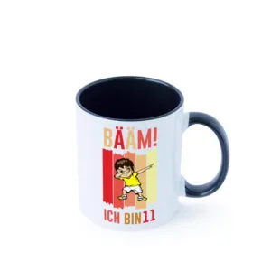 11. Geburtstag | 11 Jahre | Bääm ich bin 11 | Geburtstag Farbige Tasse - Kaffeetasse / Geschenk / Familie