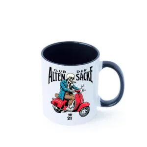 21. Geburtstag | 21 Jahre | Club der alten Säcke Farbige Tasse - Kaffeetasse / Geschenk / Familie