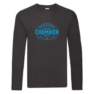 100 % Sicher: Chemiker | Chemie | Labor Long Sleeve Schwarz