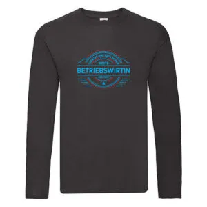 100 % Sicher: Betriebswirtin | Betriebswirtschaft Long Sleeve Schwarz