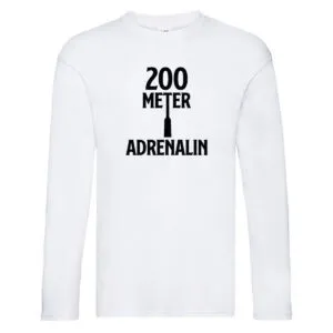 200 Meter Adrenalin v2 Long Sleeve Weiß