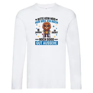 16 Jahre im Dienst | Arbeitsjubiläum | Arbeit Long Sleeve Weiß