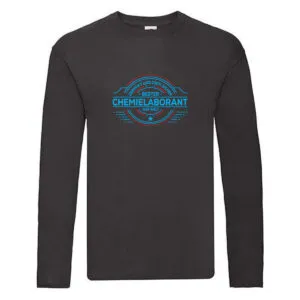 100 % Sicher: Chemielaborant | Laborant | Chemie Long Sleeve Schwarz