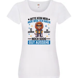 12 Jahre im Dienst | Arbeitsjubiläum | Arbeit Damen Shirt Weiß