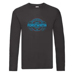 100 % Sicher: Forstwirtin | Forst Wirtin Long Sleeve Schwarz