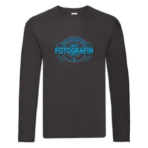 100 % Sicher: Fotografin | Fotografie | Kamera Long Sleeve Schwarz