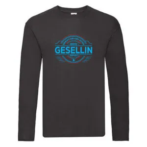 100 % Sicher: Gesellin | Handwerkerinnen Long Sleeve Schwarz