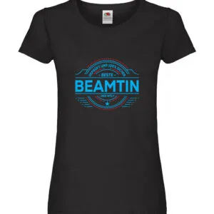 100 % Sicher: Beamtin | Verbeamtung | Dienst Damen Shirt Schwarz