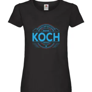 100 % Sicher: Koch | Chefkoch | Chefkoch Damen Shirt Schwarz