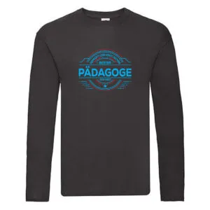 100 % Sicher: Pädagoge | Pädagogik Long Sleeve Schwarz