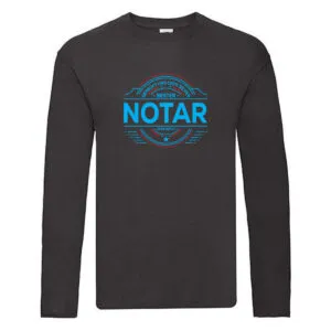 100 % Sicher: Notar | Jurist Long Sleeve Schwarz