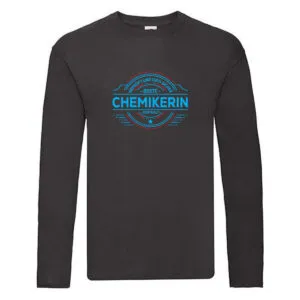 100 % Sicher: Chemikerin | Chemie | Labor Long Sleeve Schwarz