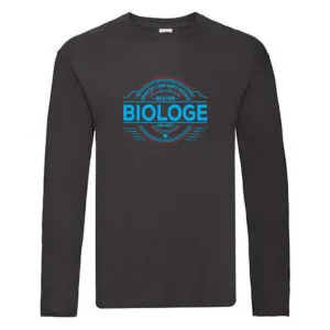 100 % Sicher: Biologe | Biologie | Naturforscher Long Sleeve Schwarz