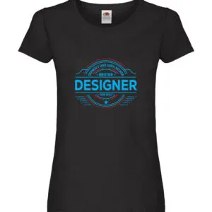 100 % Sicher: Designer Beruf | Mode Damen Shirt Schwarz