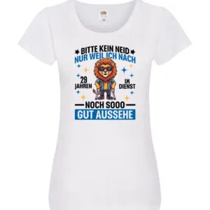 29 Jahre im Dienst | Arbeitsjubiläum | Arbeit Damen Shirt Weiß