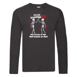 22. Geburtstag | Knackige 22 | Ich bin alt Long Sleeve Schwarz