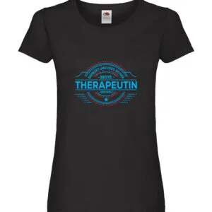100 % Sicher: Therapeutin | Psychotherapie | Therapie Damen Shirt Schwarz