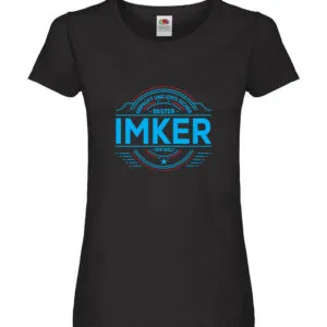 100 % Sicher: Imker | Imkerei Damen Shirt Schwarz