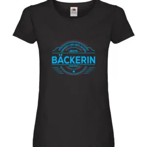 100 % Sicher: Bäckerin | Bäckerei | Frauen | Backen Damen Shirt Schwarz