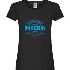 100 % Sicher: Imkerin | Imkerei Damen Shirt Schwarz