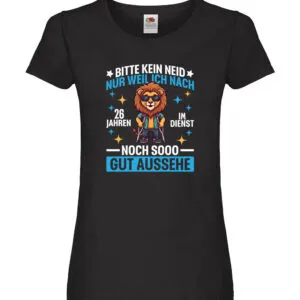 26 Jahre im Dienst | Arbeitsjubiläum | Arbeit Damen Shirt Schwarz