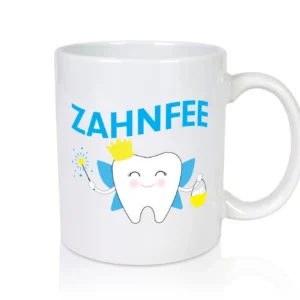 Zahnfee | Kinder | Zahn Verloren - Tasse Weiß - Kaffeetasse / Geschenk / Familie