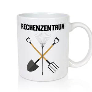 Rechenzentrum | Gärtner | Garten - Tasse Weiß - Kaffeetasse / Geschenk / Familie