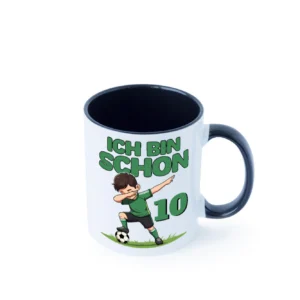 10. Geburtstag | 10 Jahre Fußballer Geschenkidee Humor Tasse