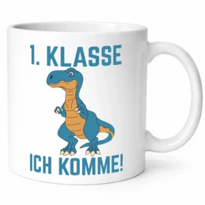 1. Klasse | Einschulung Schüler Grundschule Geschenkidee Humor Tasse
